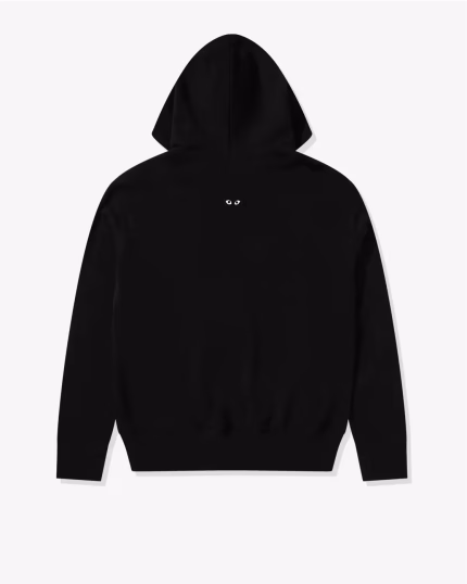 CDG Play Unisex Reverse Black Heart Zip Hoodie